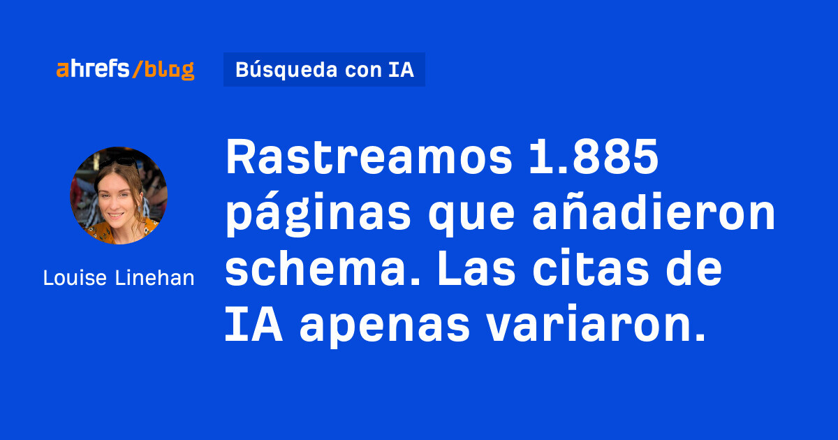 Realizamos un seguimiento de 1.885 páginas que agregaron esquemas. Las cotizaciones de IA apenas cambiaron.